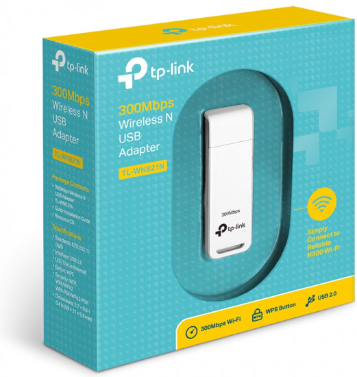 Адаптер Wi-Fi TP-Link TL-WN821N