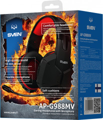 Наушники-гарнитура игровые AP-G988MV - Фото 5