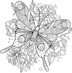 Антистресс-раскраска «Единорог и радуга удачи» - Фото 4