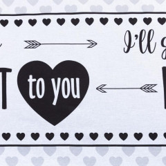 Комплект постельного белья «My heart» - Фото 2