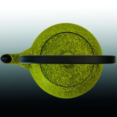 Чугунный чайник «Studio» (1 л), лимонный - Фото 3