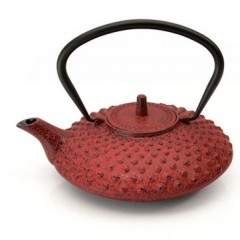 Чугунный чайник «Studio» (0,8 л), красный - Фото 4