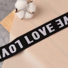 Резинка тканая «Love» - Фото 2