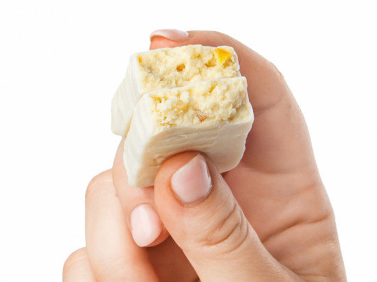 Батончик протеиновый «Матча-персик»