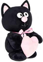 Игрушка мягкая «Котик с сердцем» - Фото 1