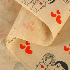 Бумага упаковочная «Любовь это...» - Фото 2