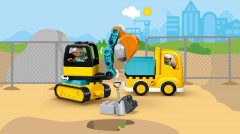 Конструктор Duplo 10931 Грузовик и гусеничный экскаватор. Truck & Tracked Excavator - Фото 8