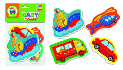 Пазлы мягкие «Транспорт» - Фото 1