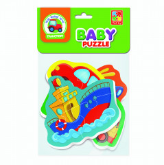 Пазлы мягкие «Транспорт» - Фото 2