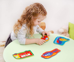 Пазлы мягкие «Транспорт» - Фото 4