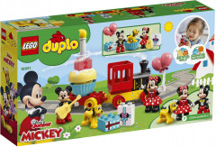 Конструктор Duplo 10941 Праздничный поезд Микки и Минни. Mickey & Minnie Birthday Train - Фото 3