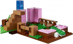 Конструктор Minecraft 21170 Дом-свинья. The Pig House - Фото 11