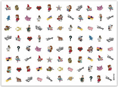 Наклейки для ногтей - Фото 1