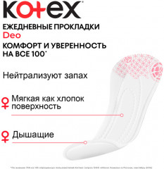 Прокладки женские «Super Slim Deo» - Фото 3