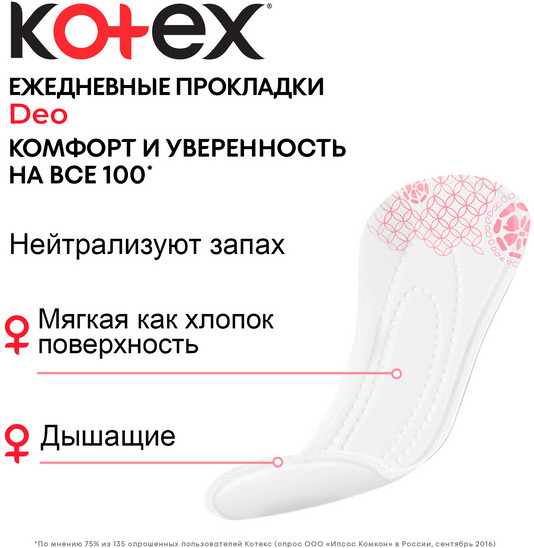 Прокладки женские «Superslim Liners»