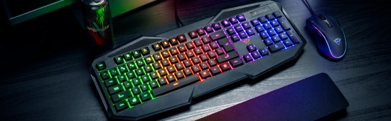 Клавиатура игровая Trust GXT830-RW Avonn