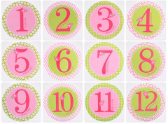 Набор наклеек для фотосессии «Юная леди» - Фото 3