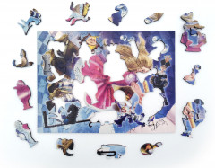 Пазл деревянный «Алиса в Зазеркалье» - Фото 2