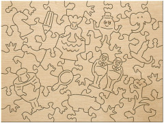 Пазл деревянный «Алиса в Зазеркалье» - Фото 3