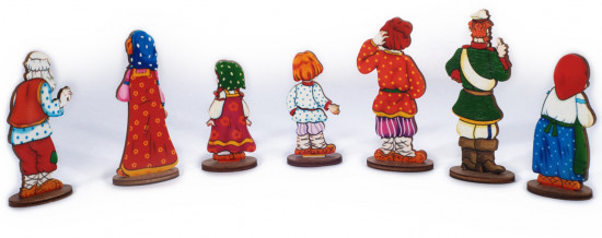 Кукольный театр на столе «Сказочные герои»