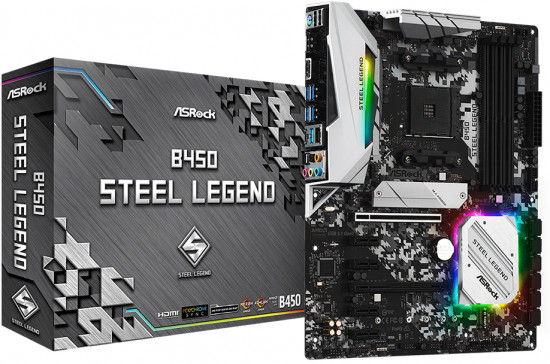 Материнская плата ASRock B450M