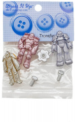 Набор пуговиц «Трансформеры» - Фото 2