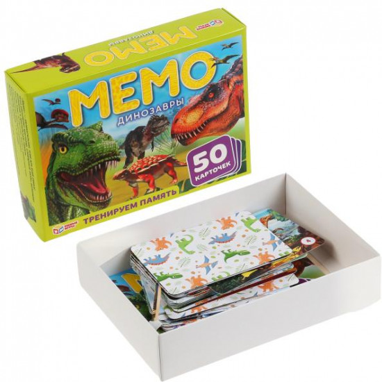 Игра настольная «Мемо. Динозавры»