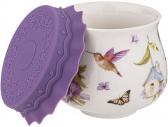 Банка с силиконовой крышкой «Прованс лаванда» - Фото 1