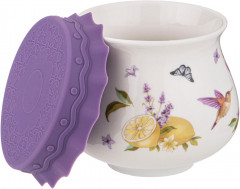 Банка с силиконовой крышкой «Прованс лаванда» - Фото 1