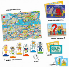 Игра настольная «Пешком по Петербургу» - Фото 1