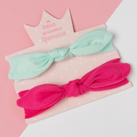 Повязки на голову для девочек «Бантик»
