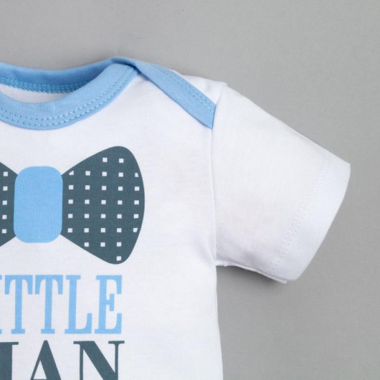 Боди для мальчиков «Little man»