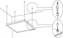 Подвес для светильника Feron AL2113 - Фото 1