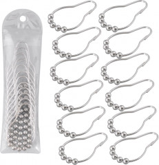 Набор колец для шторы в ванную «Шик» - Фото 1