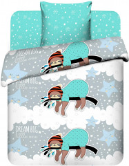 Комплект постельного белья «Славный ленивец» - Фото 1