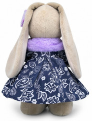 Игрушка мягкая «Зайка Ми в пальто с сиреневым воротником» - Фото 2