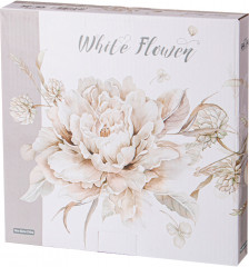 Набор закусочных тарелок «White Flower» - Фото 1