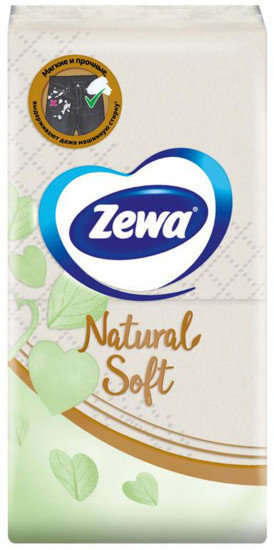 Платки носовые «Natural Soft»