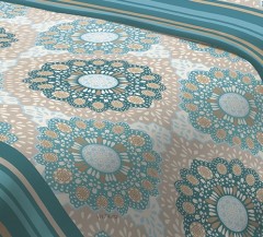 Комплект постельного белья «Восток - Запад» (1,5-спальный, поплин, 2 наволочки 70х70) - Фото 1