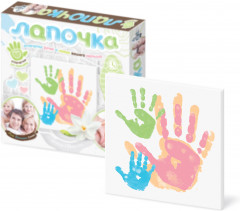 Набор для изготовления отпечатков ручек и ножек «Лапочка. Моя большая семья» - Фото 1