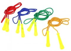 Скакалка нейлоновая (230 см), цвет в ассортименте - Фото 3