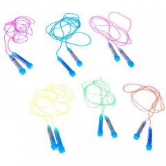 Скакалка пластиковая (200 см), цвет в ассортименте - Фото 1