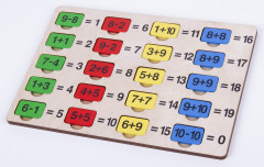 Игра настольная «Арифметика деревянная» - Фото 1