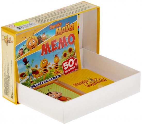 Игра настольная «Мемо. Пчёлка Майя»