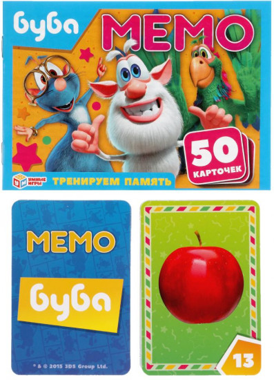 Игра настольная «Мемо. Буба»