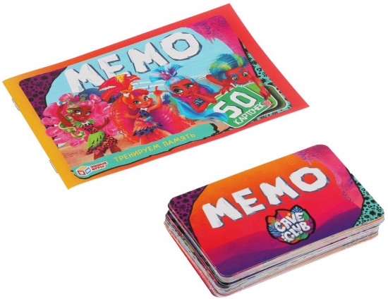 Игра настольная «Мемо. Cave Club»