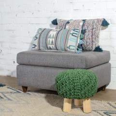 Чехол на подушку с бахромой - Фото 1