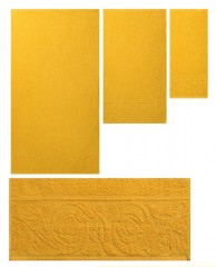 Полотенце махровое гладкокрашеное «Цветок» (ДМ, 30х70) - Фото 1