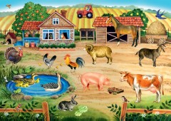 Напольный пазл "Ферма" (Большие) - Фото 1