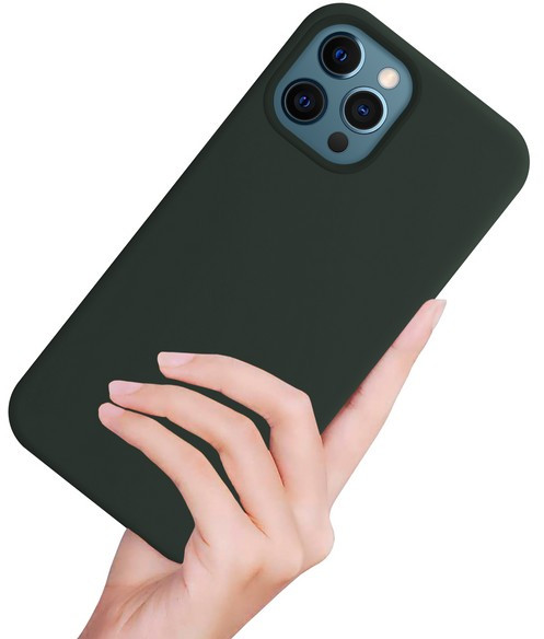 Чехол-накладка для iPhone 12 Pro Max | Silicone Case | Krutoff | Фото 5